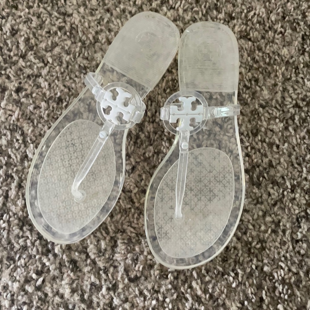 Tory Burch Clear Sandals